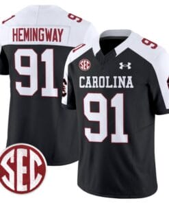 Tonka Hemingway Jersey #91 South Carolina Gamecocks Football 1980 Throwback Vapor Limited Black Alternate