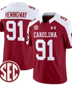 Tonka Hemingway Jersey #91 South Carolina Gamecocks Football 1980 Throwback Vapor Limited Garnet Alternate