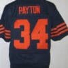 Walter Payton Jersey Chicago Bears Custom Throwback Football Whate
