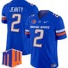 Ashton Jeanty Jersey #2 Boise State Broncos Vapor Limited College Football Stitched Royal