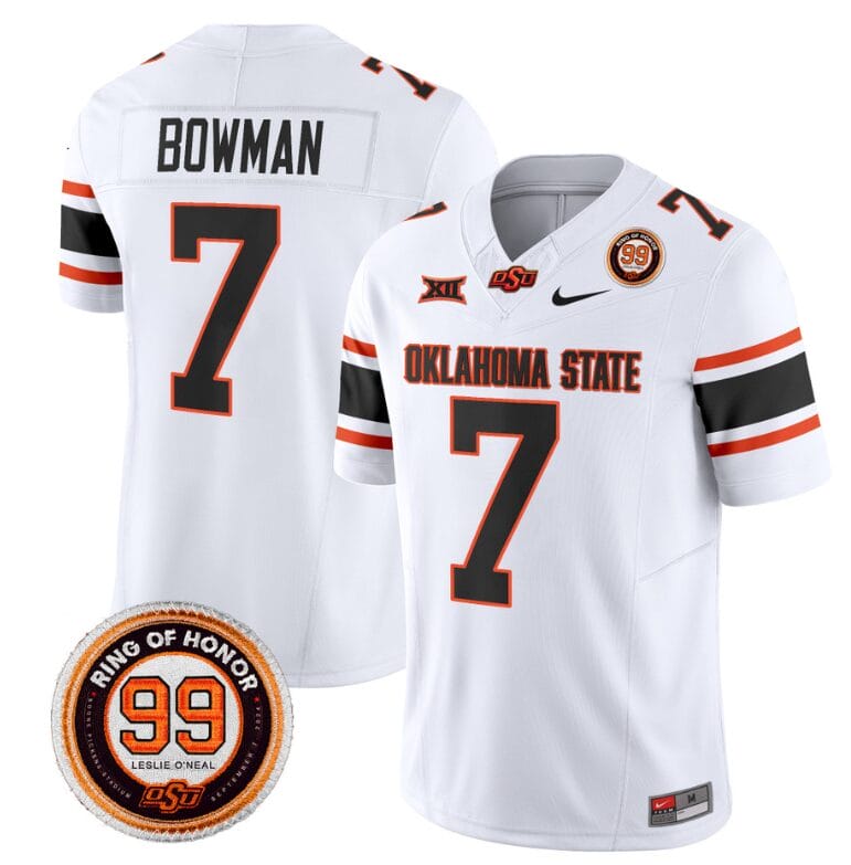 Isaiah Alston Jersey #11 Army Black Knights Vapor Limited College Football Stitched Black Alternate 8 Alan Bowman Jersey #7 Oklahoma State Cowboys Leslie O'neal Patch Vapor Limited College Football Stitched White