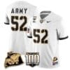 Austin Hill Jersey #52 Army Black Knights Vapor Limited College Football Stitched White