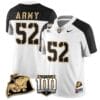 Austin Hill Jersey #52 Army Black Knights Vapor Limited College Football Stitched White Alternate i