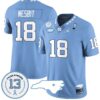 Bryson Nesbit Jersey #18 North Carolina Tar Heels Vapor College Football Stitched Blue