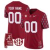 Custom Alabama Crimson Tide Jersey Name and Number Vapor College Football Limited Stitched Crimson