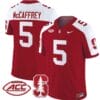 Christian McCaffrey Jersey #5 Stanford Cardinal Vapor Limited College Football Stitched Crimson Alternate