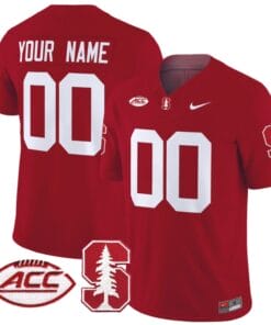 Custom Stanford Cardinal Jersey Name and Number Vapor Limited College Football Stitched Crimson a