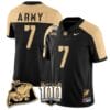 Champ Harris Jersey #7 Army Black Knights Vapor Limited College Football Stitched Black Alternate