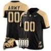 Custom Army Black Knights Jersey Name and Number Vapor Limited College Football Stitched Black Alternate