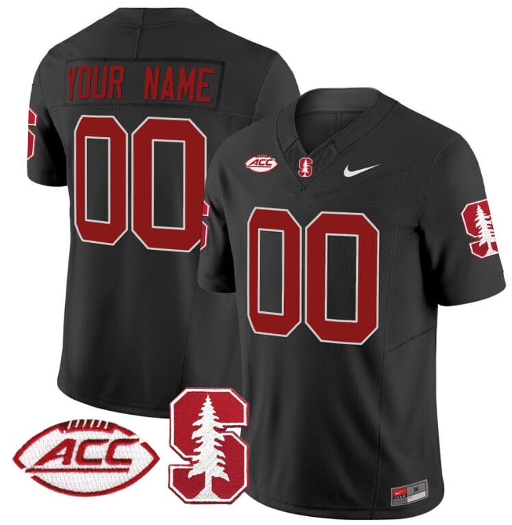 Custom Stanford Cardinal Jersey Name and Number Vapor Limited College Football Stitched Black 8 Custom Stanford Cardinal Jersey Name and Number Vapor Limited College Football Stitched Black