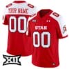Custom Utah Utes Jersey Name and Number Vapor Limited College Football Stitched Red Alternate