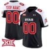 Custom Utah Utes Jersey Name and Number Vapor Limited College Football Stitched Black Alternate