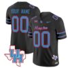 Custom Houston Cougars Jersey Name and Number Inspired Vapor College Football Limited All Stitched Black