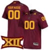 Custom Arizona State Sun Devils Jersey Name and Number College Football Maroon Premier All Stitched