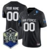 Custom Air Force Falcons Jersey Name and Number College Football Black Alternate Game All Stitched