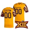 Custom Arizona State Sun Devils Jersey Name and Number College Football Gold Premier All Stitched