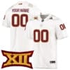Custom Arizona State Sun Devils Jersey Name and Number College Football White Premier All Stitched