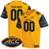 Custom California Golden Bears Jersey Name and Number College Football Gold Alternate Game All Stitched