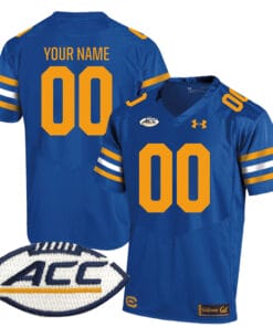 Custom California Golden Bears Jersey Name and Number College Football Royal Blue All Stitched