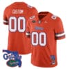 Custom Florida Gators Jersey Name and Number College Football Orange Limited All Stitched