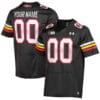 Custom Maryland Terrapins Jersey Name and Number College Football Black Alternate All Stitched 5 Custom Maryland Terrapins Jersey Name and Number College Football Black Alternate All Stitched