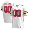 Custom Maryland Terrapins Jersey Name and Number College Football White Away All Stitched