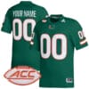 Custom Miami Hurricanes Jersey Name and Number College Football Green Alternate All Stitched