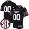 Custom Mississippi State Jersey Name and Number College Football Black Premier All Stitched