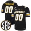 Custom Missouri Tigers Jersey Name and Number College Football Black All Stitched 5 Custom Missouri Tigers Jersey Name and Number College Football Black All Stitched
