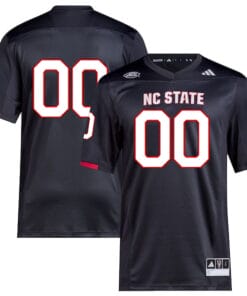 Custom NC State Wolfpack Jersey Name and Number College Football Black Alternate Game All Stitched