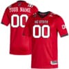 Custom NC State Wolfpack Jersey Name and Number College Football Red Home Game All Stitched
