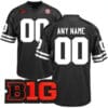 Custom Nebraska Cornhuskers Jersey Name and Number College Football Black All Stitched