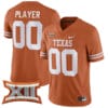 Custom Texas Longhorns Jersey Name and Number College Football Orange Game All Stitched