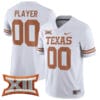 Custom Texas Longhorns Jersey Name and Number College Football White Game All Stitched