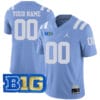 Custom UCLA Bruins Jersey Name and Number College Football Light Blue Alternate All Stitched
