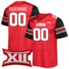 Custom Utah Utes Jersey Name and Number College Football Red Home Game All Stitched