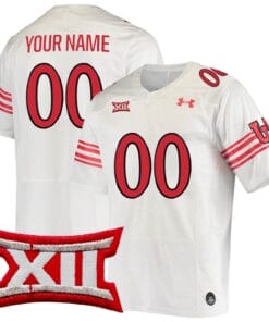 Custom Utah Utes Jersey Name and Number College Football White Throwback Game All Stitched