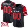 Custom Utah Utes Jersey Name and Number Vapor Limited College Football Stitched Black