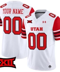 Custom Utah Utes Jersey Name and Number Vapor Limited College Football Stitched White