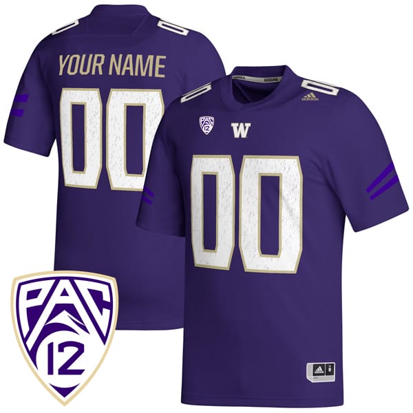 Custom Washington Huskies Jersey Name and Number College Football Purple All Stitched 8 Custom Washington Huskies Jersey Name and Number College Football Purple All Stitched