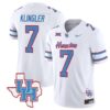 David Klingler Jersey #7 Houston Cougars Oilers Inspired Vapor College Football Limited Stitched White