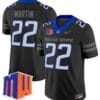 Doug Martin Jersey #22 Boise State Broncos Vapor Limited College Football Stitched Black