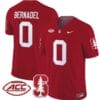 Gaethan Bernadel Jersey #0 Stanford Cardinal Vapor Limited College Football Stitched Crimson