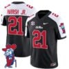 Henry Parrish Jr Jersey #21 Ole Miss Rebels Vapor Limited College Football Stitched Black Alternate
