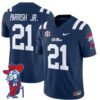 Henry Parrish Jr Jersey #21 Ole Miss Rebels Vapor Limited College Football Stitched Navy 5 Henry Parrish Jr Jersey #21 Ole Miss Rebels Vapor Limited College Football Stitched Navy