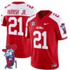 Henry Parrish Jr Jersey #21 Ole Miss Rebels Vapor Limited College Football Stitched Red Alternate 4 Henry Parrish Jr Jersey #21 Ole Miss Rebels Vapor Limited College Football Stitched Red Alternate