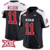 Isaac Wilson Jersey #11 Utah Utes Vapor Limited College Football Stitched Black Alternate 4 Isaac Wilson Jersey #11 Utah Utes Vapor Limited College Football Stitched Black Alternate