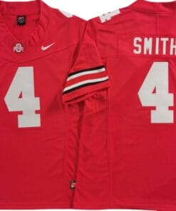 Jeremiah Smith Jersey #4 Ohio State Buckeyes Vapor F.U.S.E. College Football Limited Red