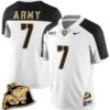 Jimmy Ciarlo Jersey #7 Army Black Knights Jersey Rocky The Bulldog Patch Vapor Limited College Football Stitched White Alternate