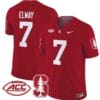John Elway Jersey #7 Stanford Cardinal Vapor Limited College Football Stitched Crimson